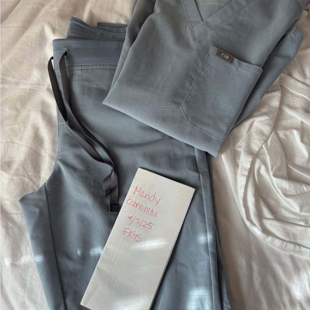 Figs Dusty Blue Set